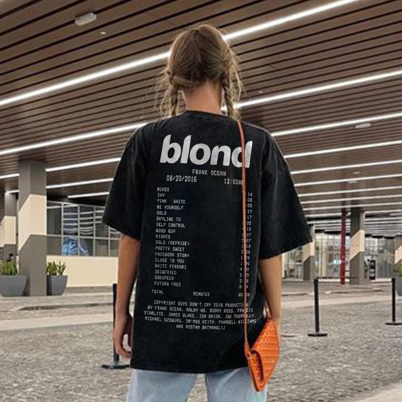 Blond Print Women's T-shirt