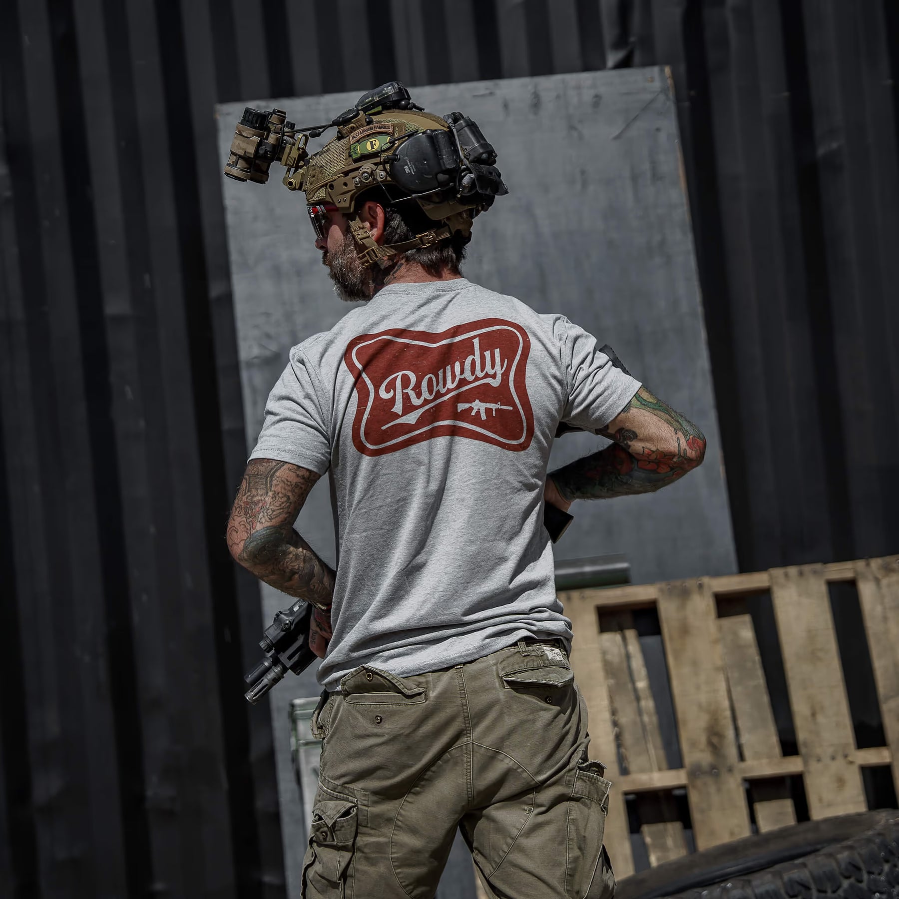 Rowdy Beer Logo Men's T-Shirt