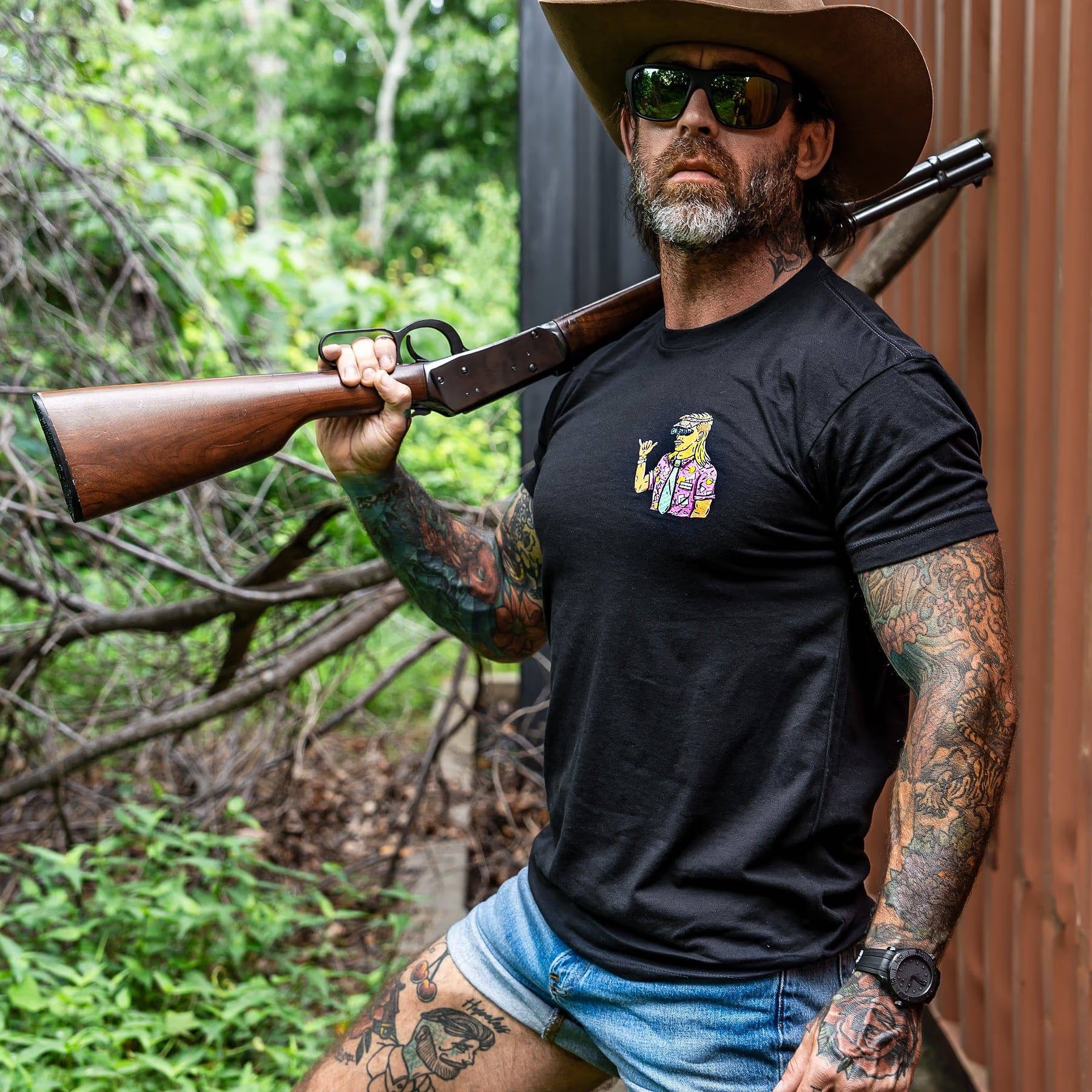 Business In The Front. Party In The Back. Party Men's T-Shirt