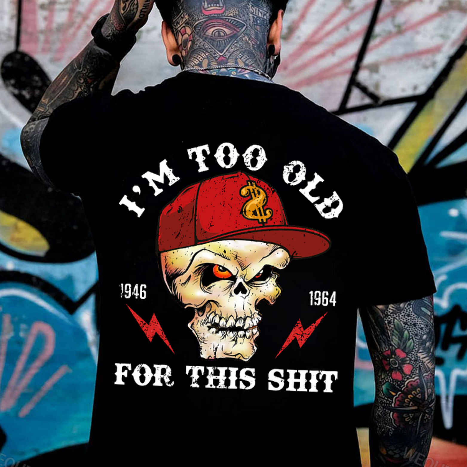 I'm A Boomer 2 Side T-shirt, I Am Too Old For This Shit Print T-Shirt