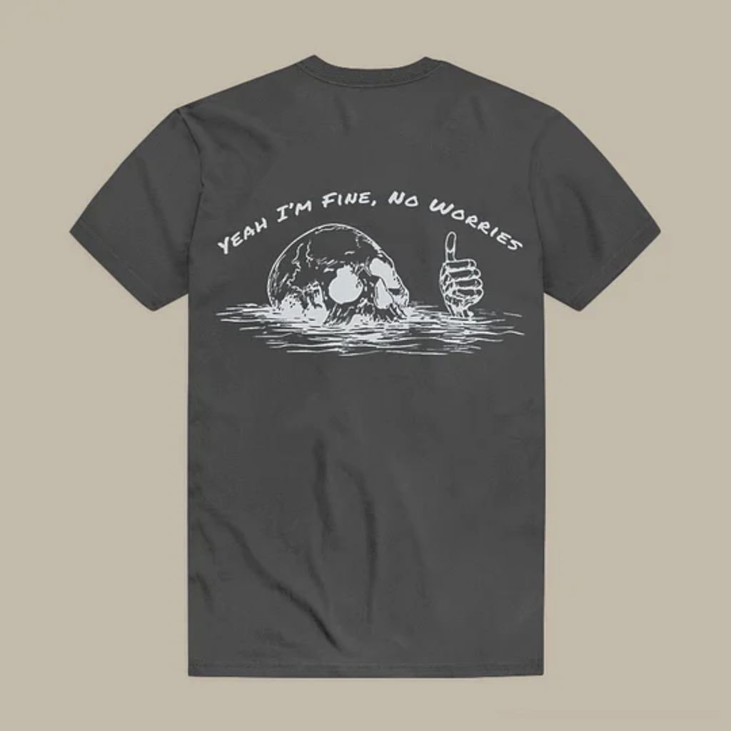 Yeah I'm Fine, No Worries Printed Men's T-shirt