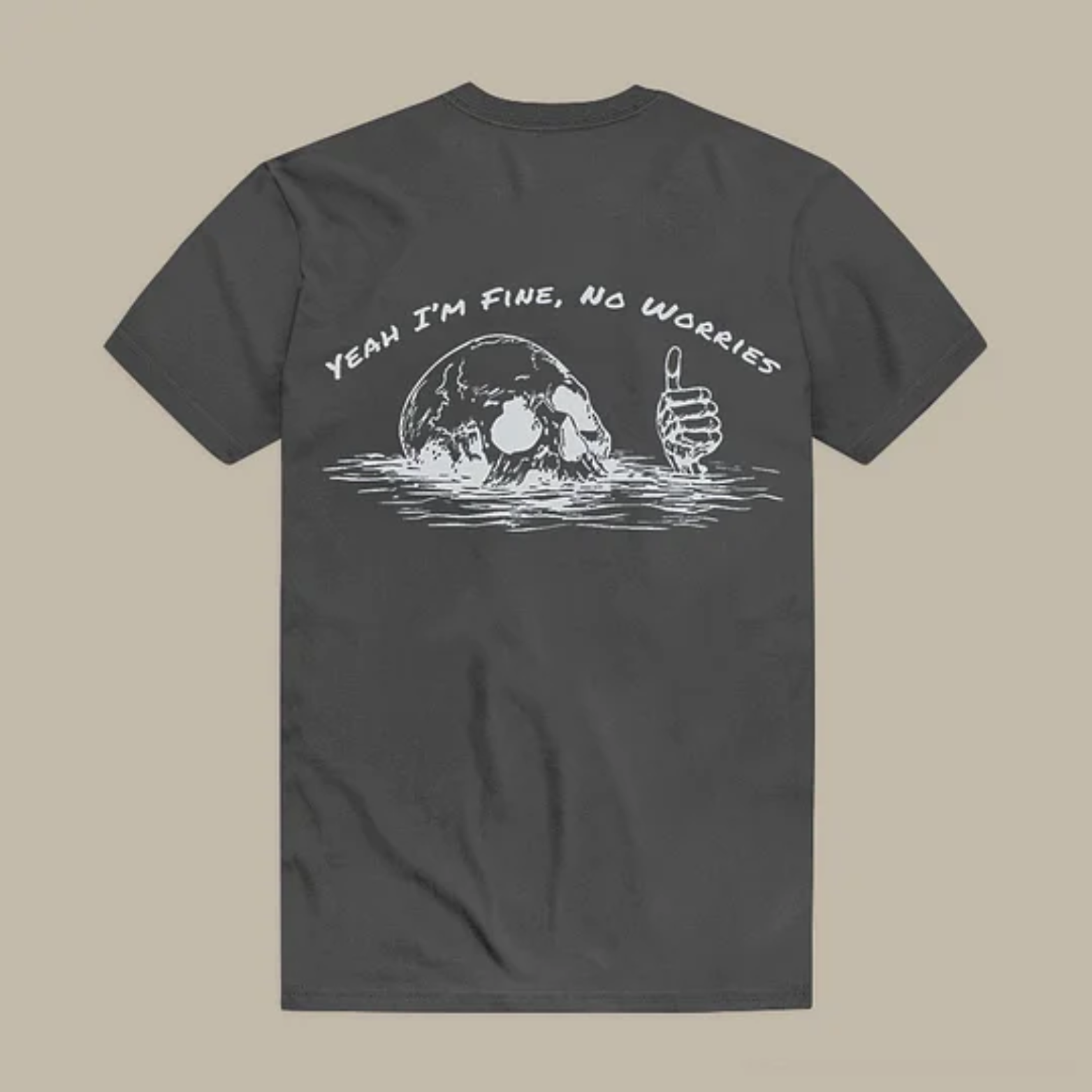 Yeah I'm Fine, No Worries Printed Men's T-shirt