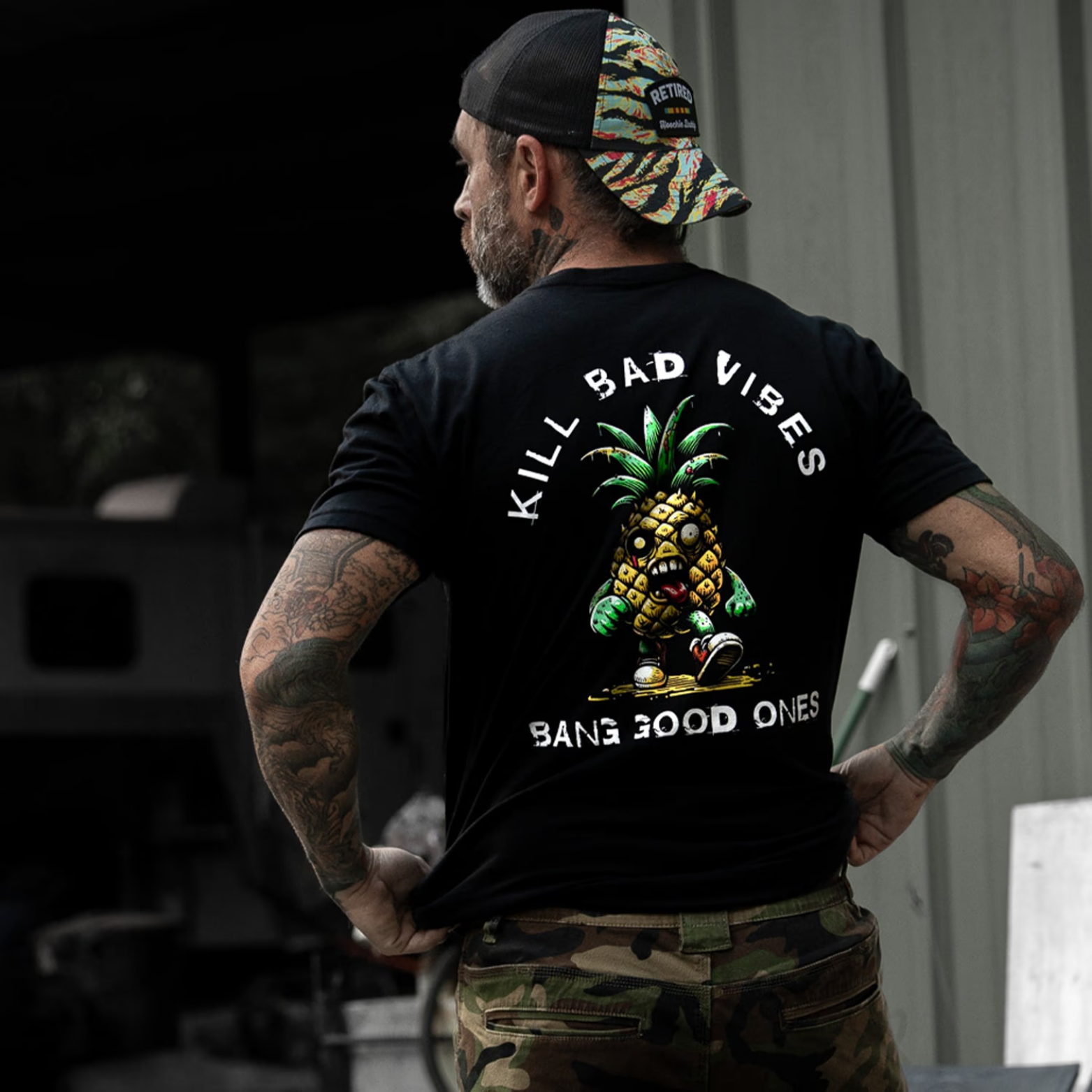 Kill Bad Vibes Men's T-Shirt