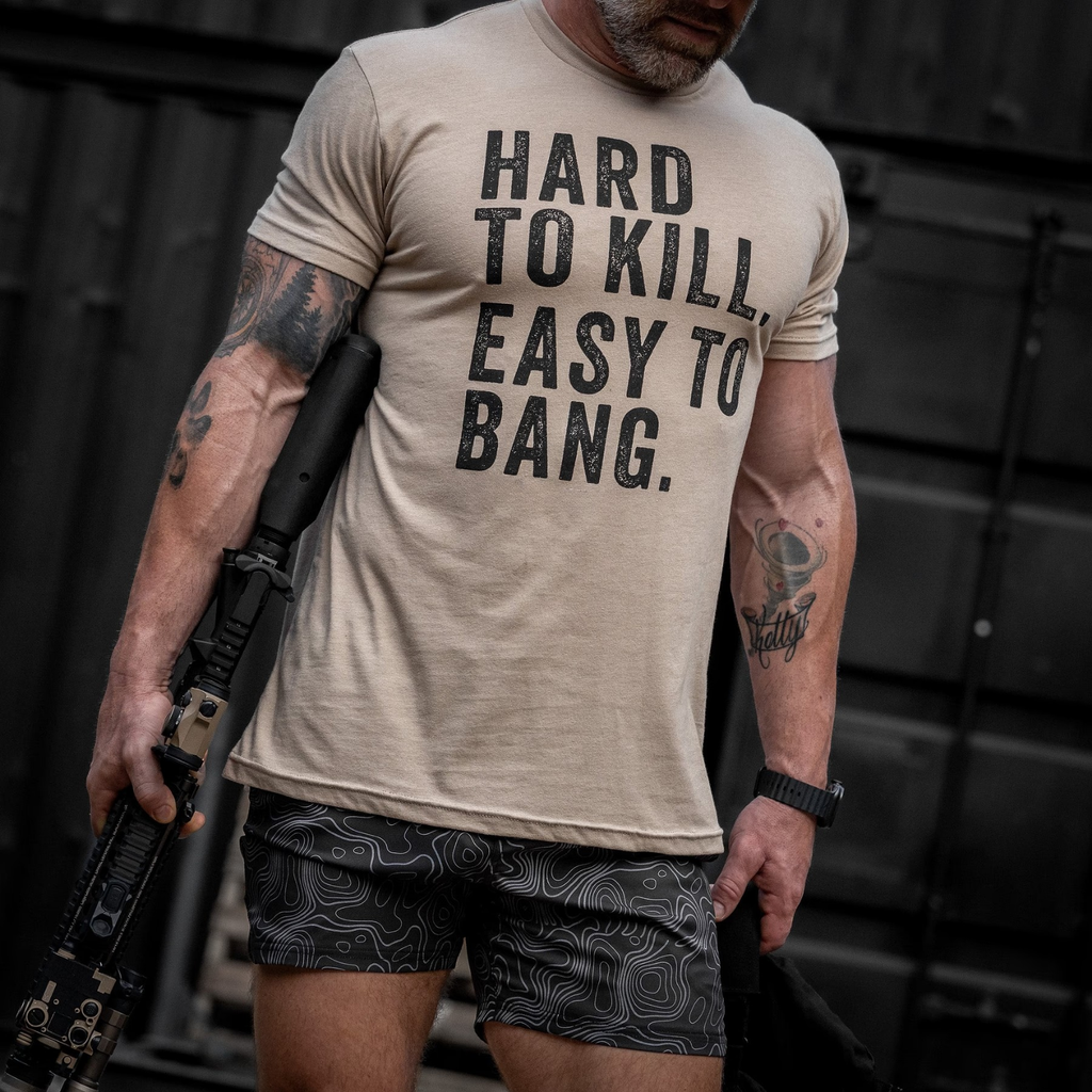 Hard to Kill. Easy to Bang. Men's T-Shirt