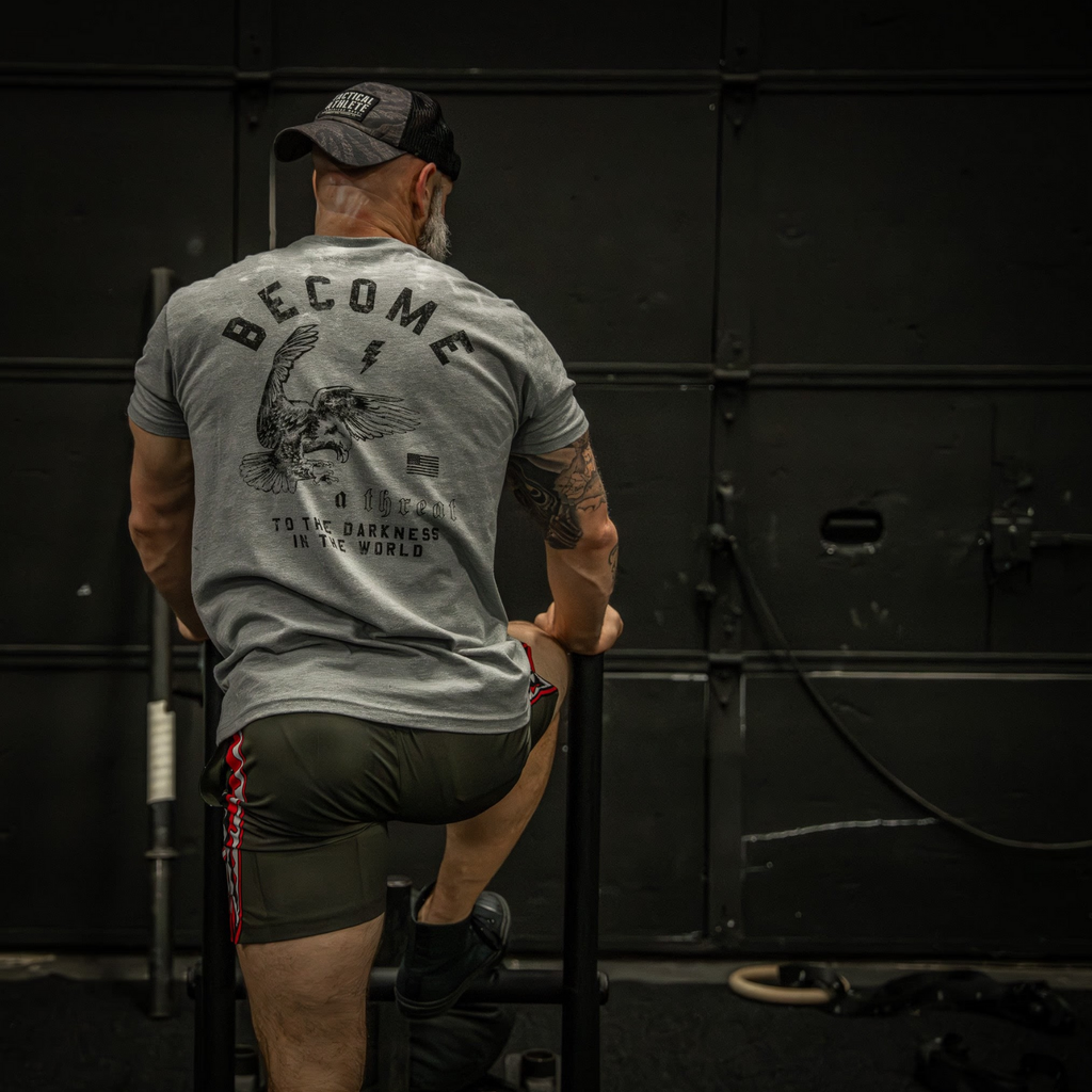 Become A Threat To The Darkness Men's T-Shirt