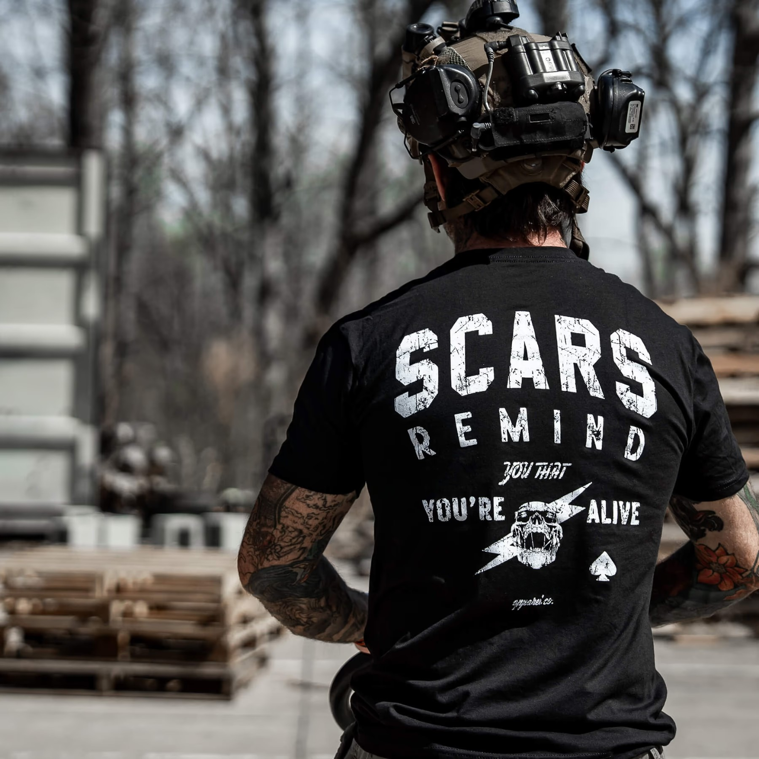 Scars Remind You That You're Alive Men's T-Shirt