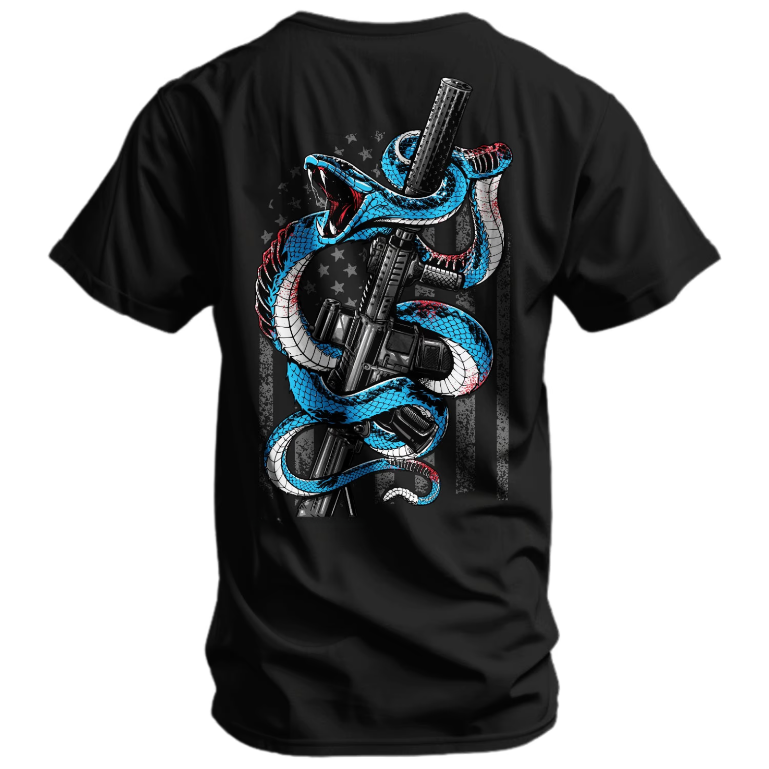 Subdued US Flag SBR Men's T-Shirt