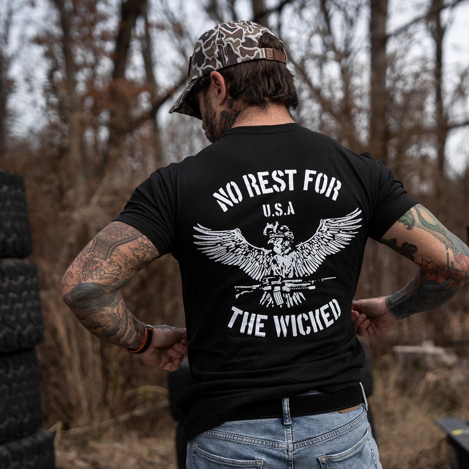No Rest For The Wicked Men's T-Shirt