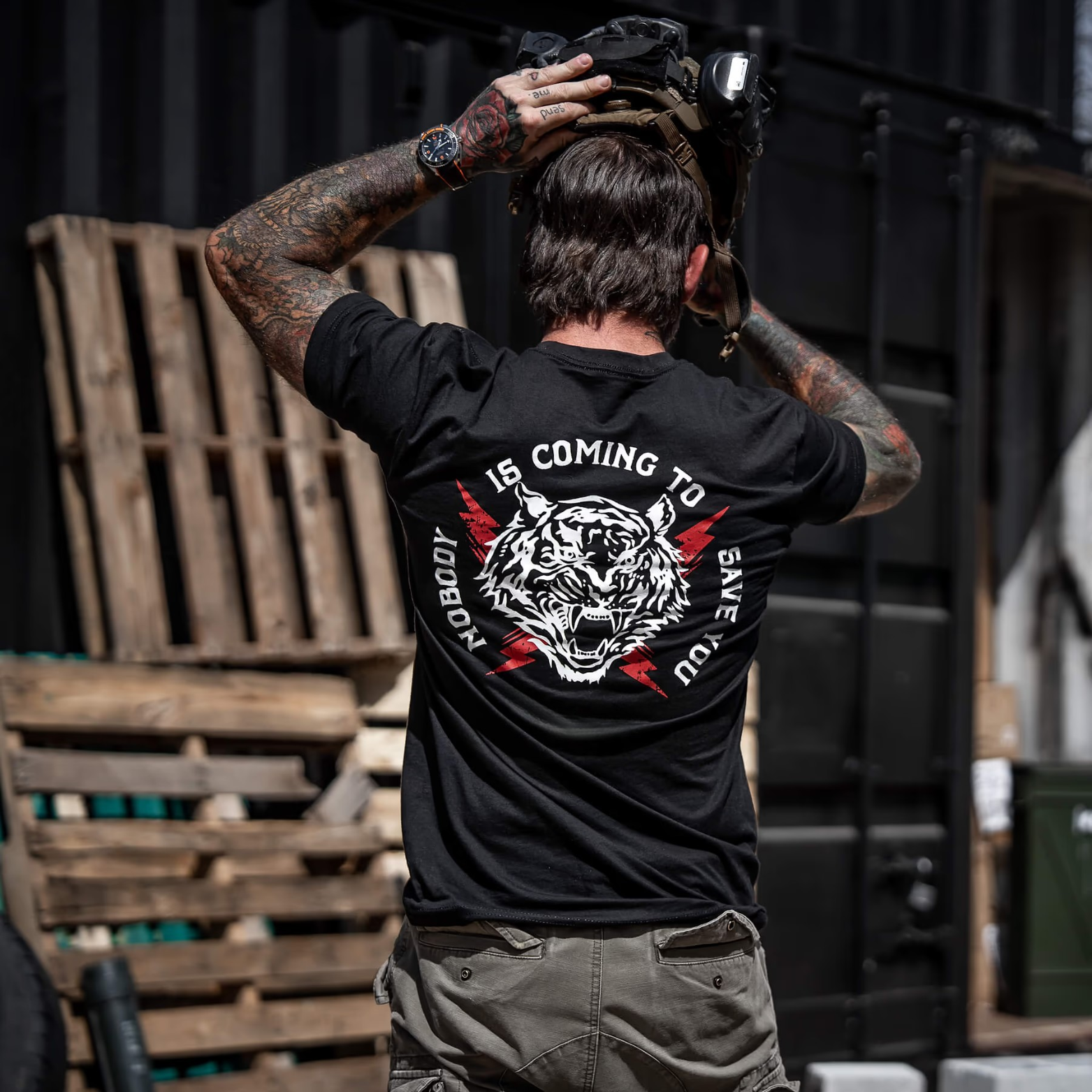 Nobody Is Coming To Save You Men's T-Shirt