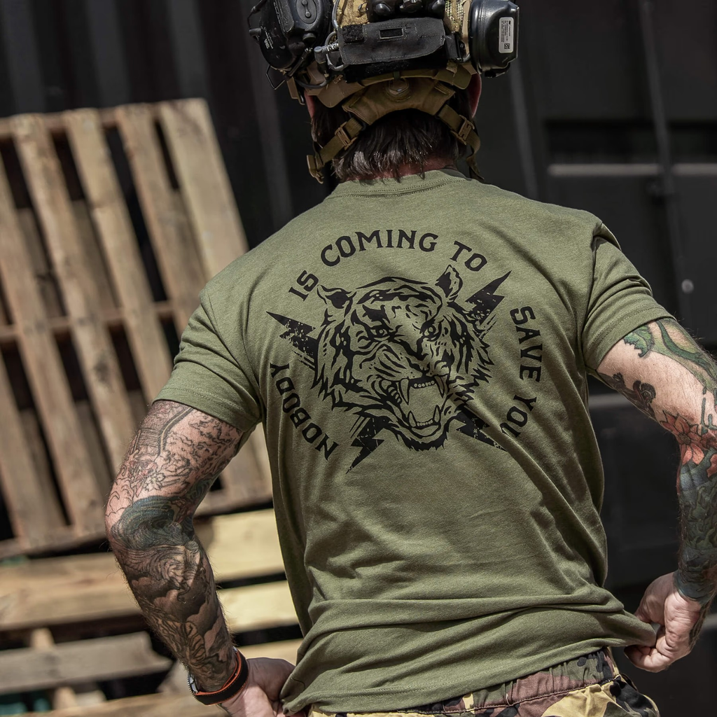 Nobody Is Coming To Save You Men's T-Shirt