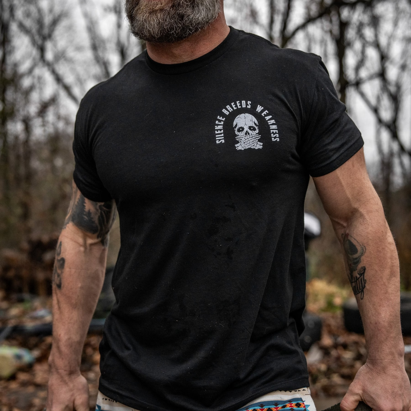 Silence Breeds Weakness Men's T-Shirt