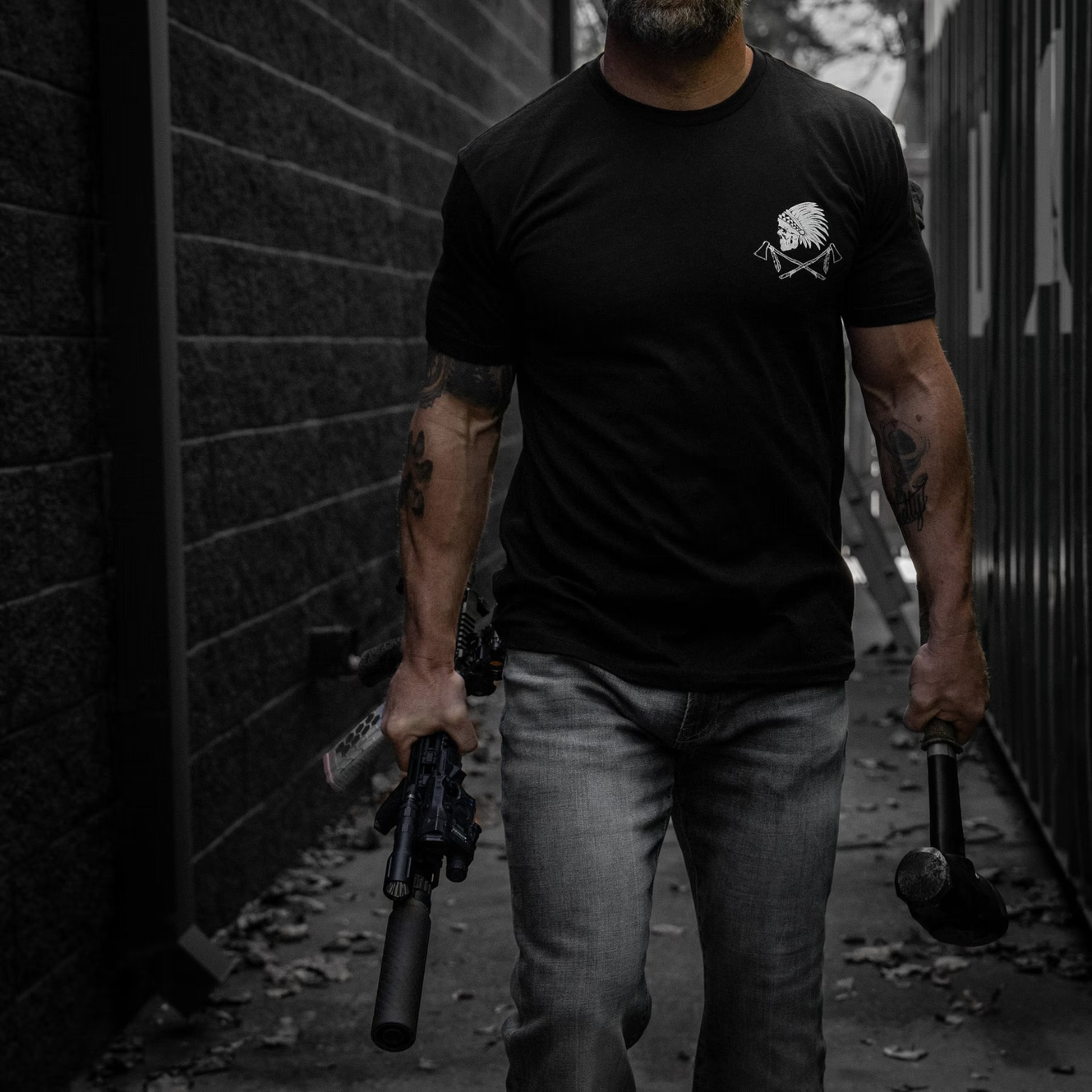 Live. Laugh. Violence. Men's T-Shirt