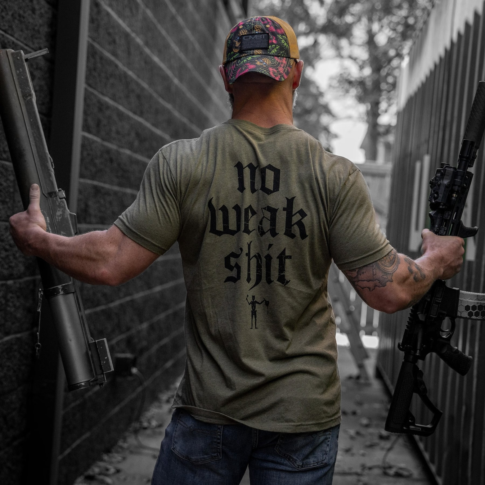 No Weak Shit Men's T-Shirt
