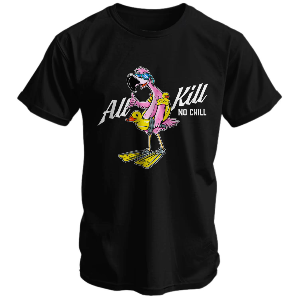 All Kill No Chill Flamingo Men's T-Shirt