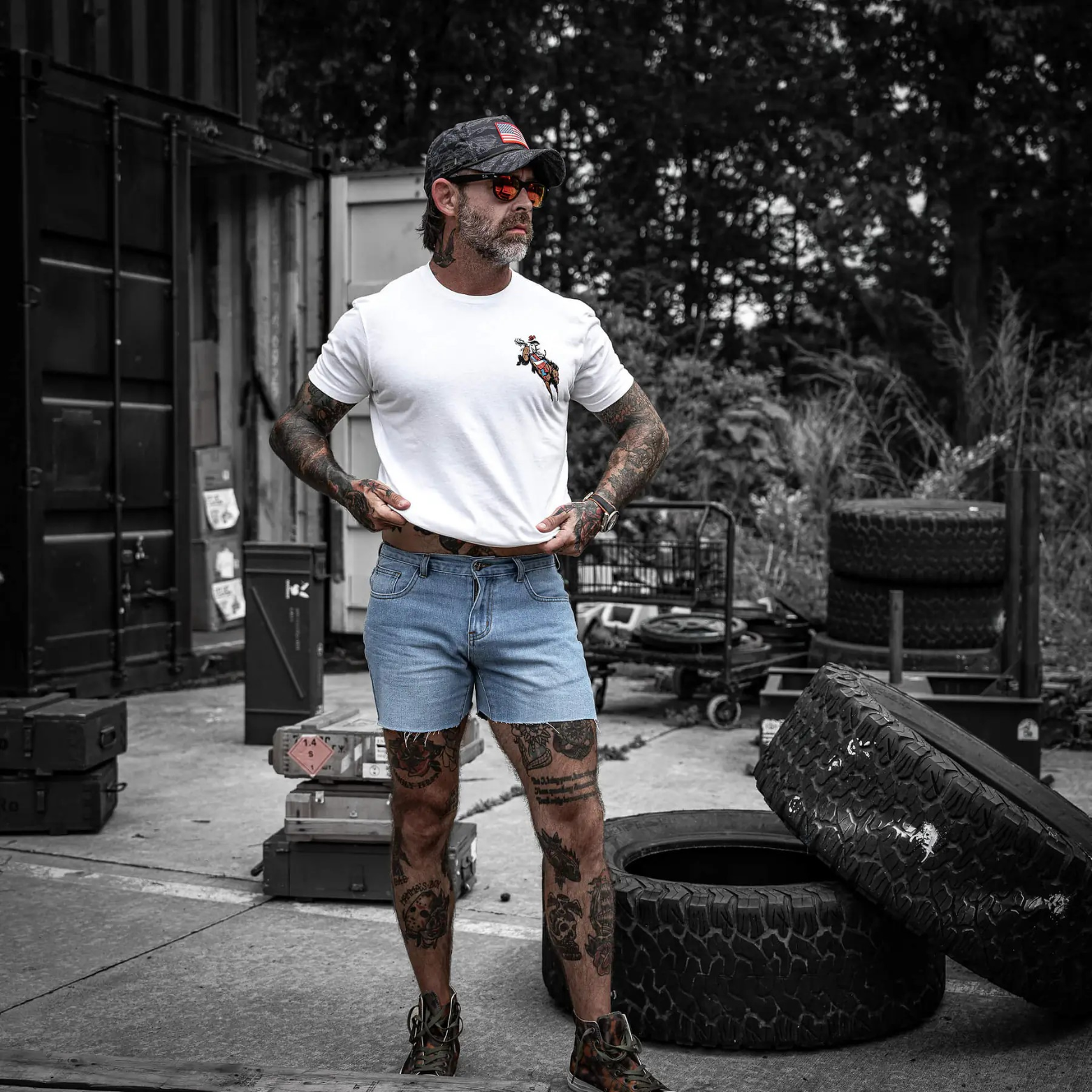 Ride 'Em Raw - Saddles Are For Sissy's Men's T-Shirt