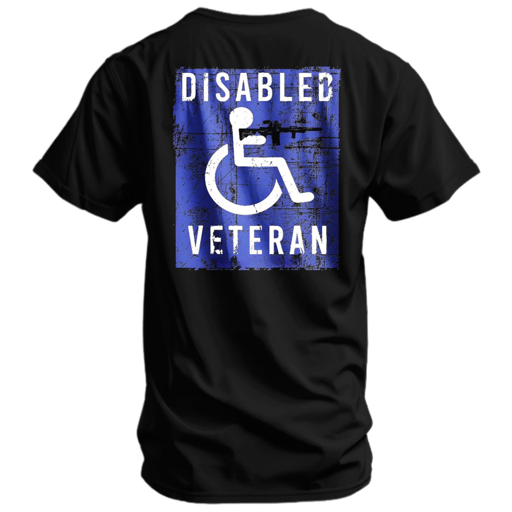 Disabled Veteran Handicap Men's T-Shirt