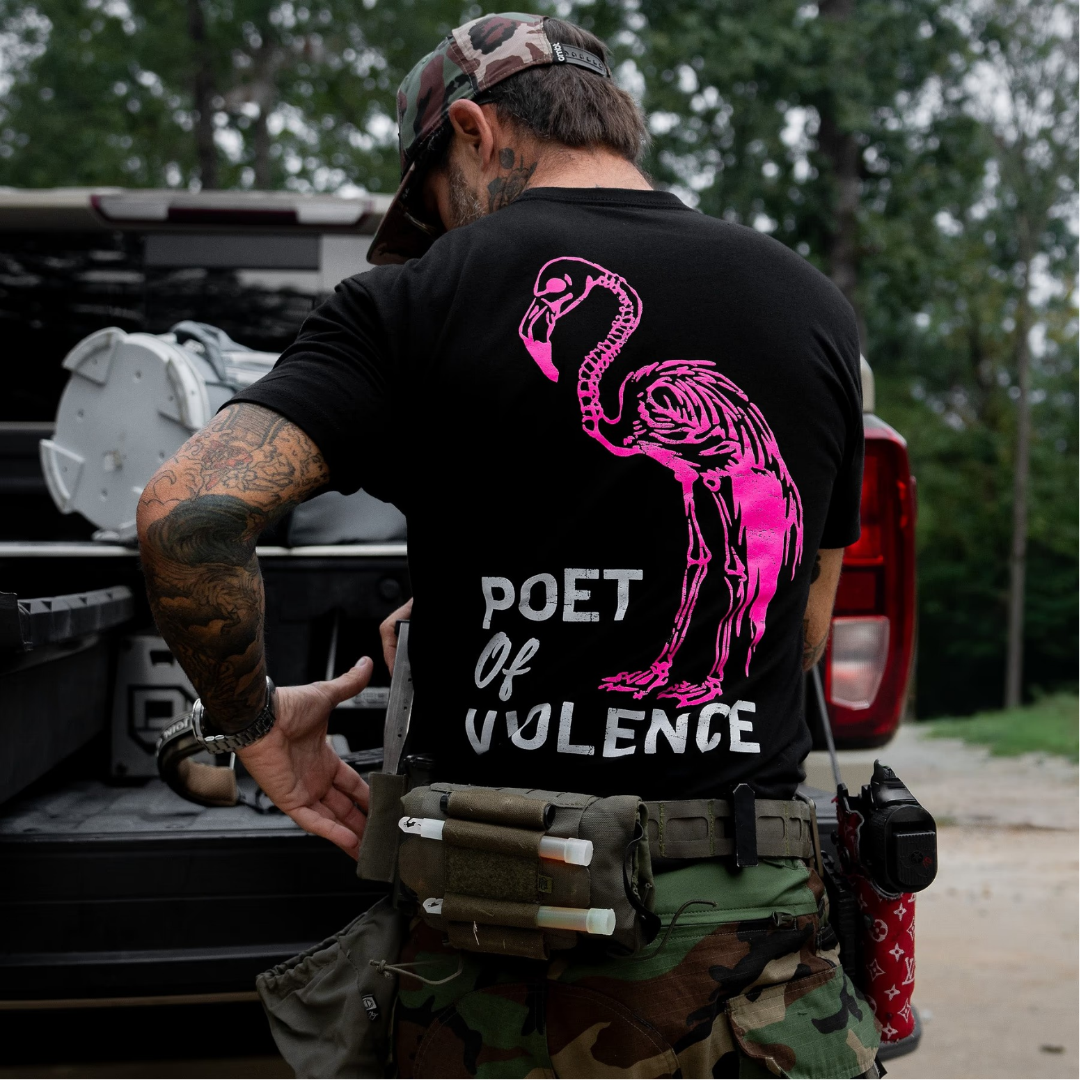 Poet Of Violence Men's T-Shirt