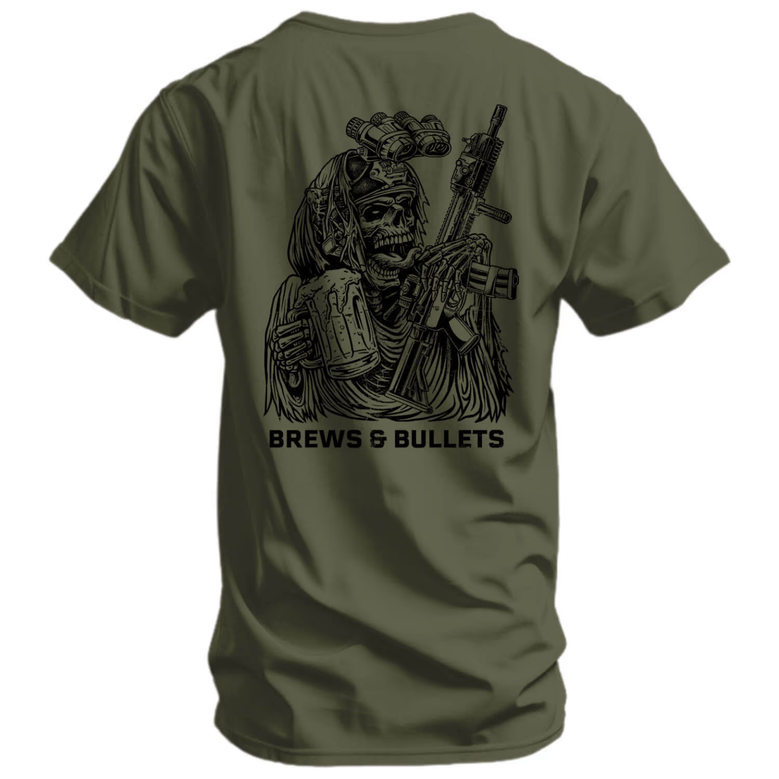 Brews & Bullets Men's T-Shirt