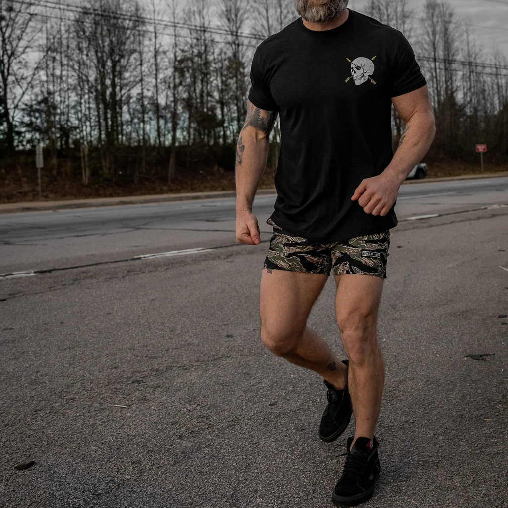 Death Is Promised. Mercy Is Earned Men's T-Shirt
