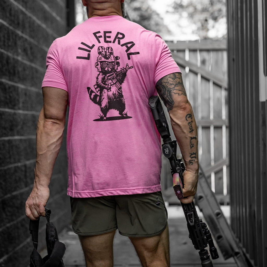 Lil Feral Raccoon Men's T-Shirt