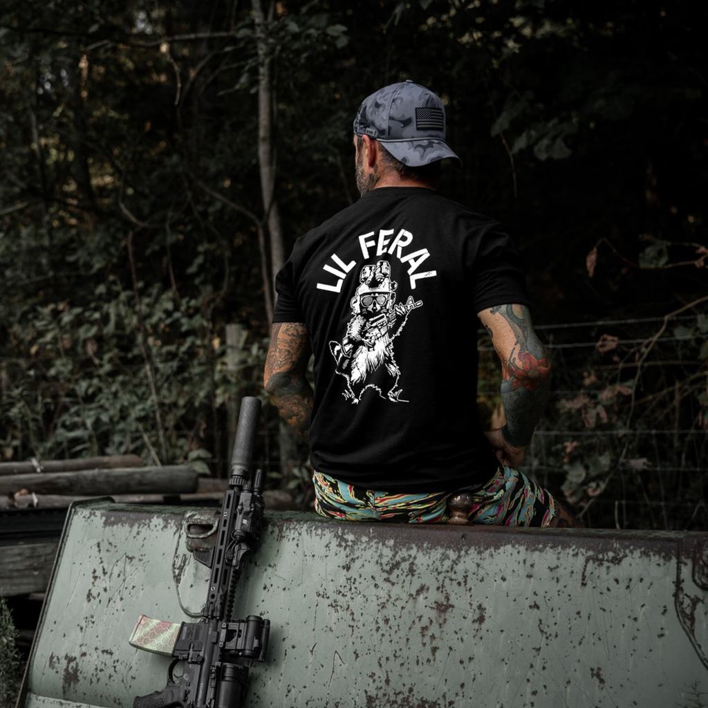 Lil Feral Raccoon Men's T-Shirt