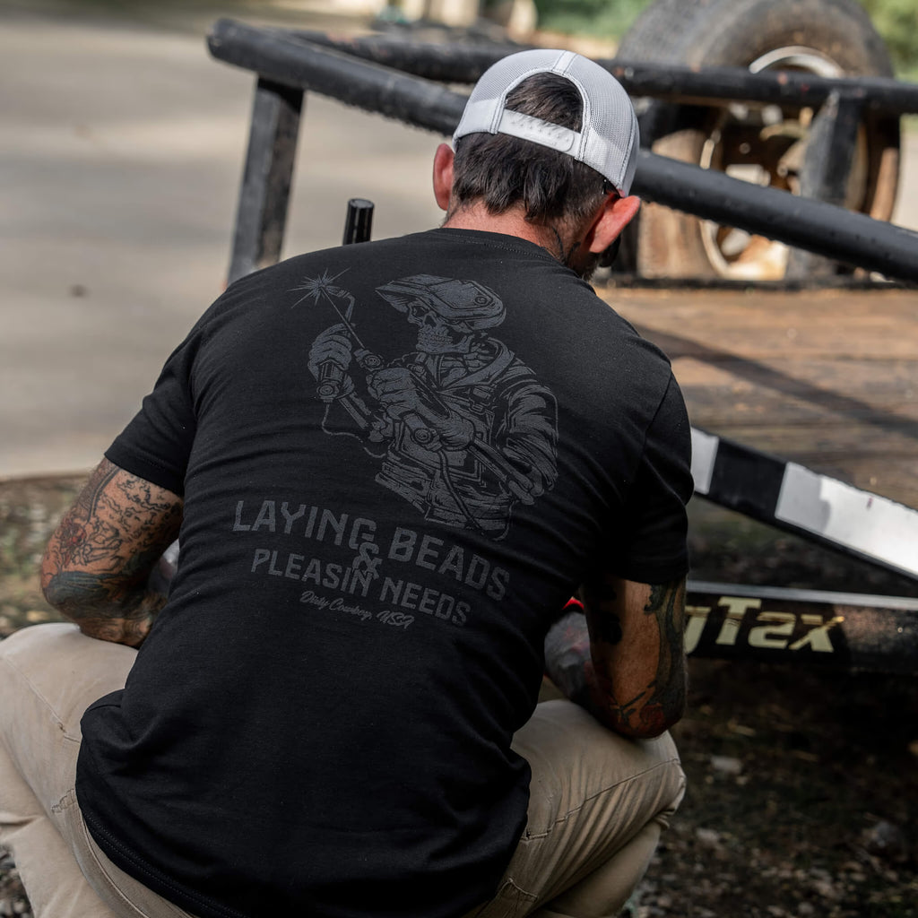 Laying Beads & Pleasin' Needs Mens T-Shirt