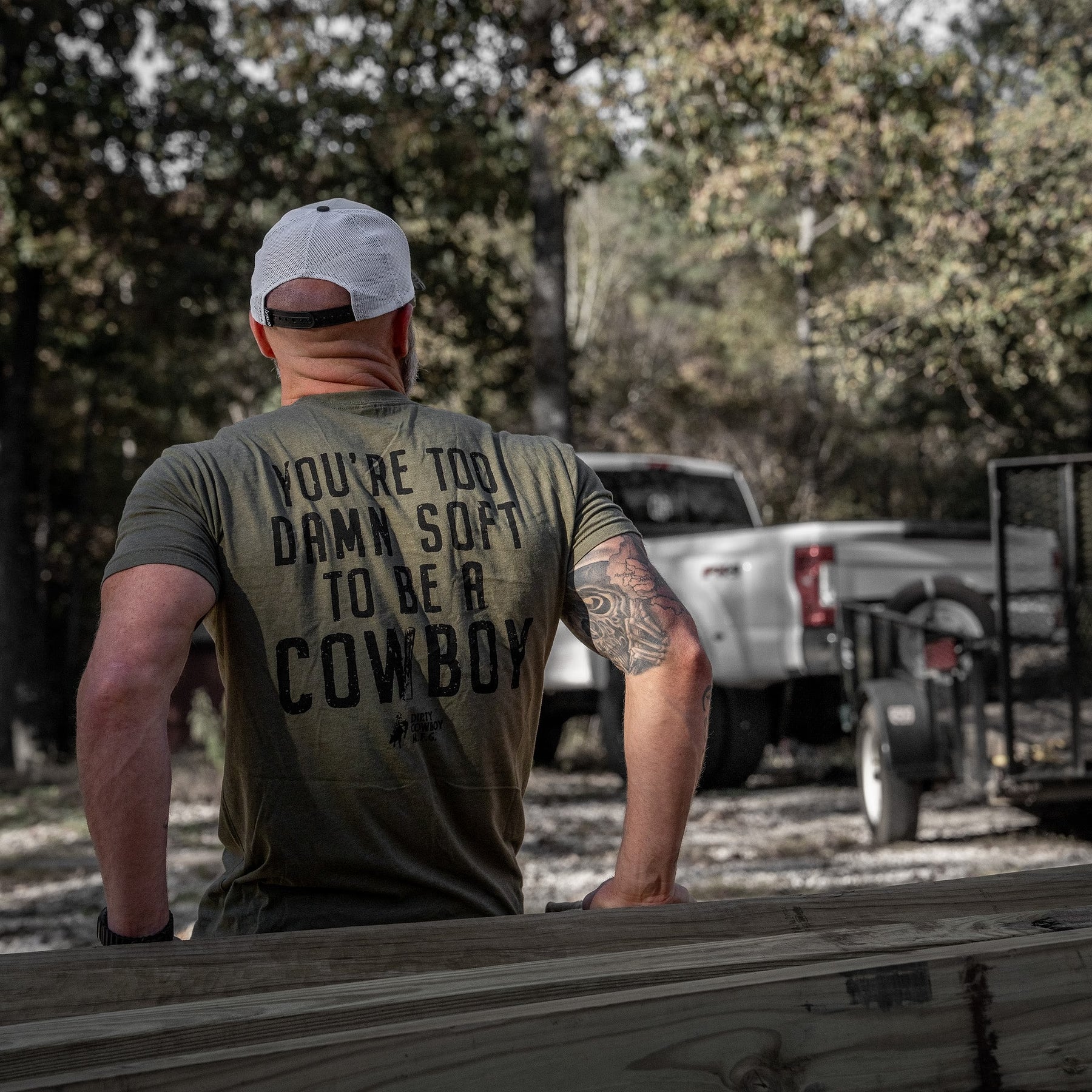 You're Too Damn Soft To Be A Cowboy Men's T-Shirt