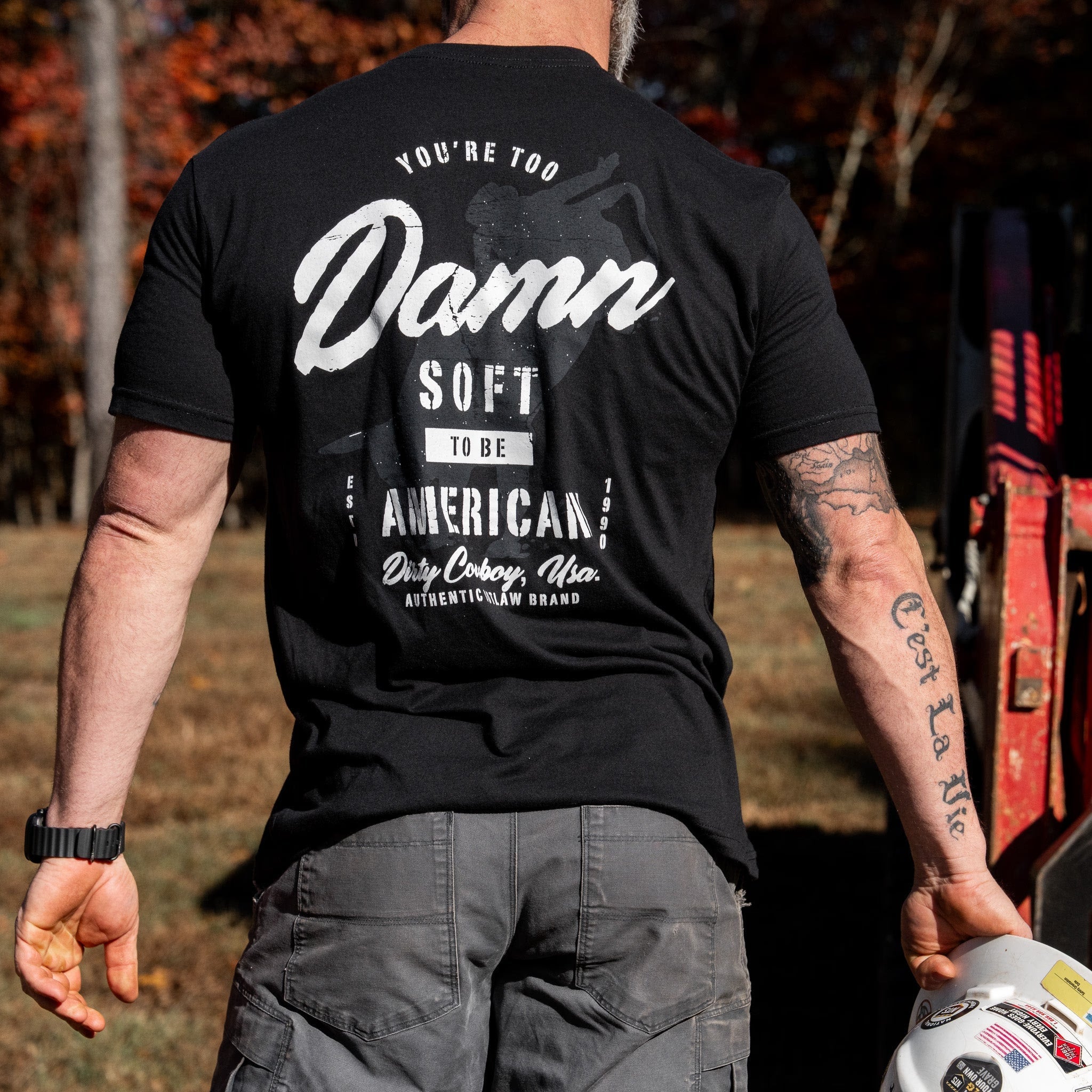 You're Too Damn Soft To Be American Men's T-Shirt