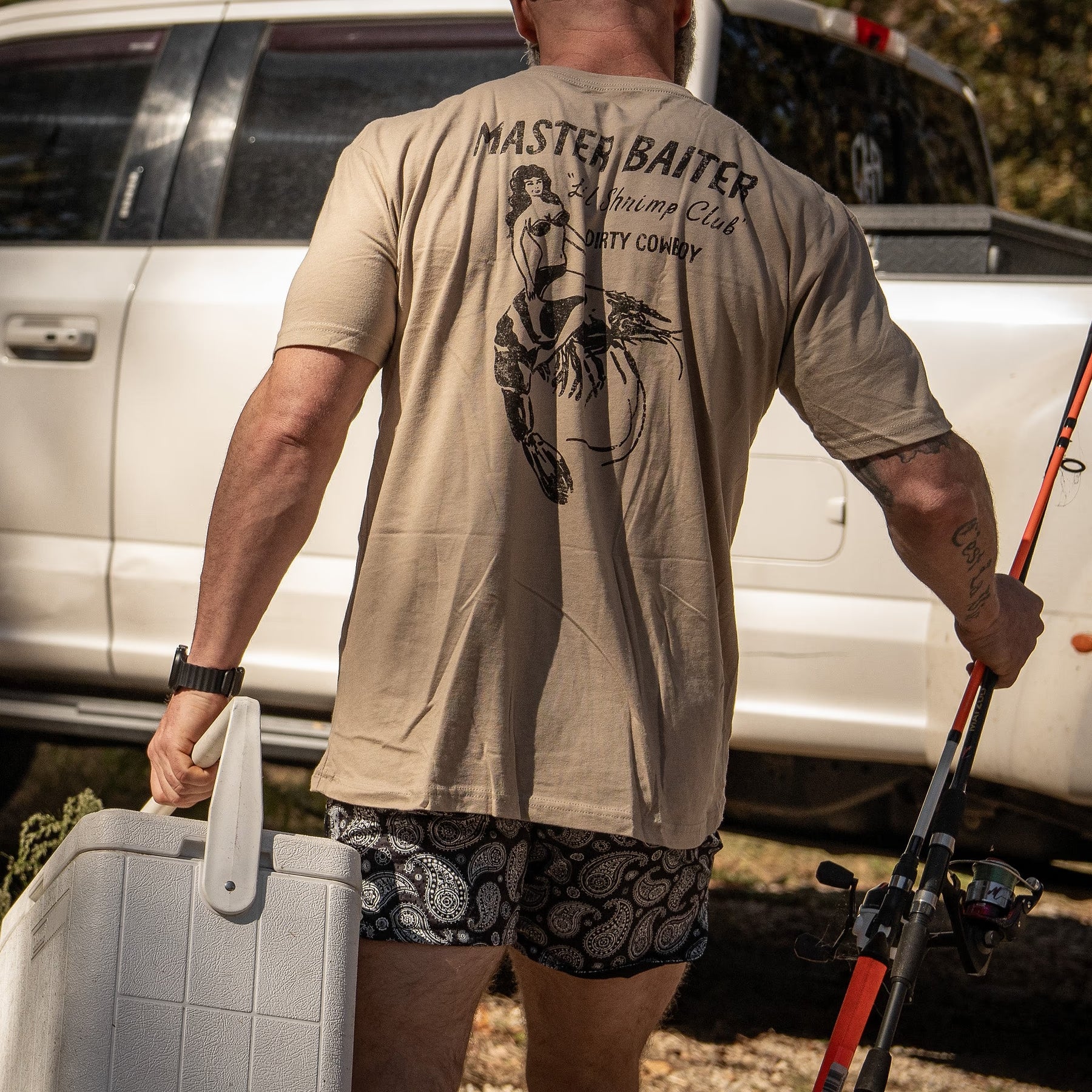 Master Baiter "Lil Shrimp Club" Men's T-Shirt