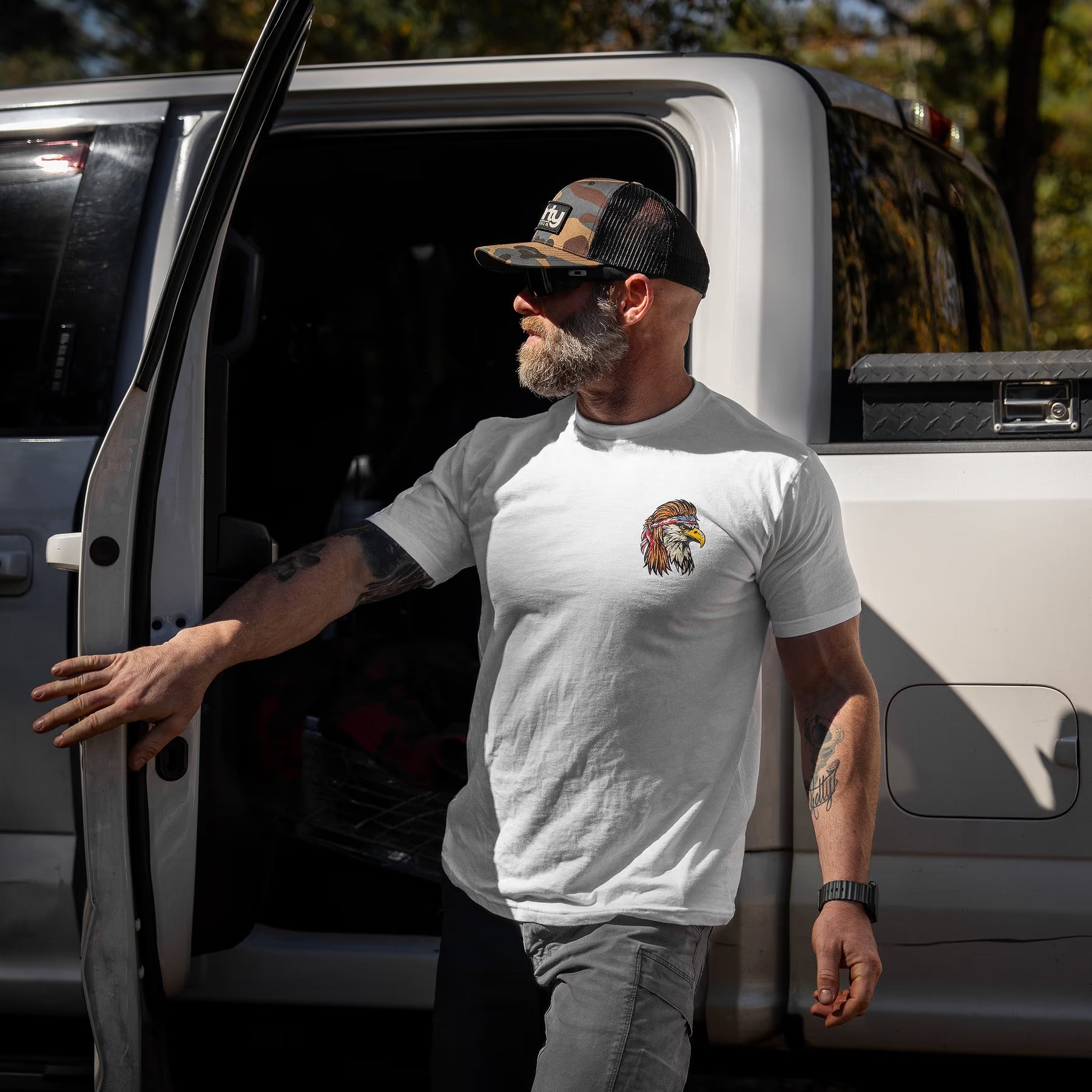 American Eagle Patriotic Men's T-Shirt