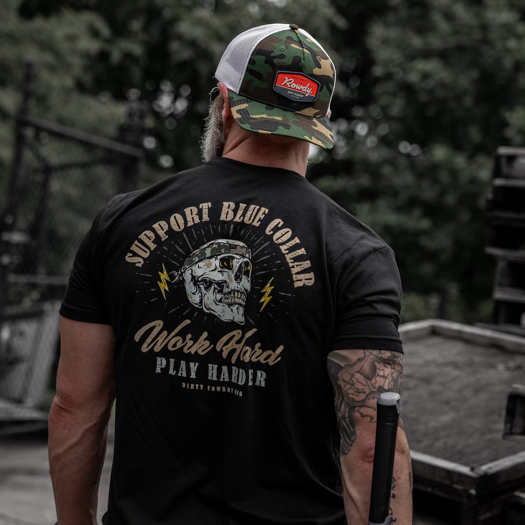 Work Hard Play Harder Men's T-Shirt