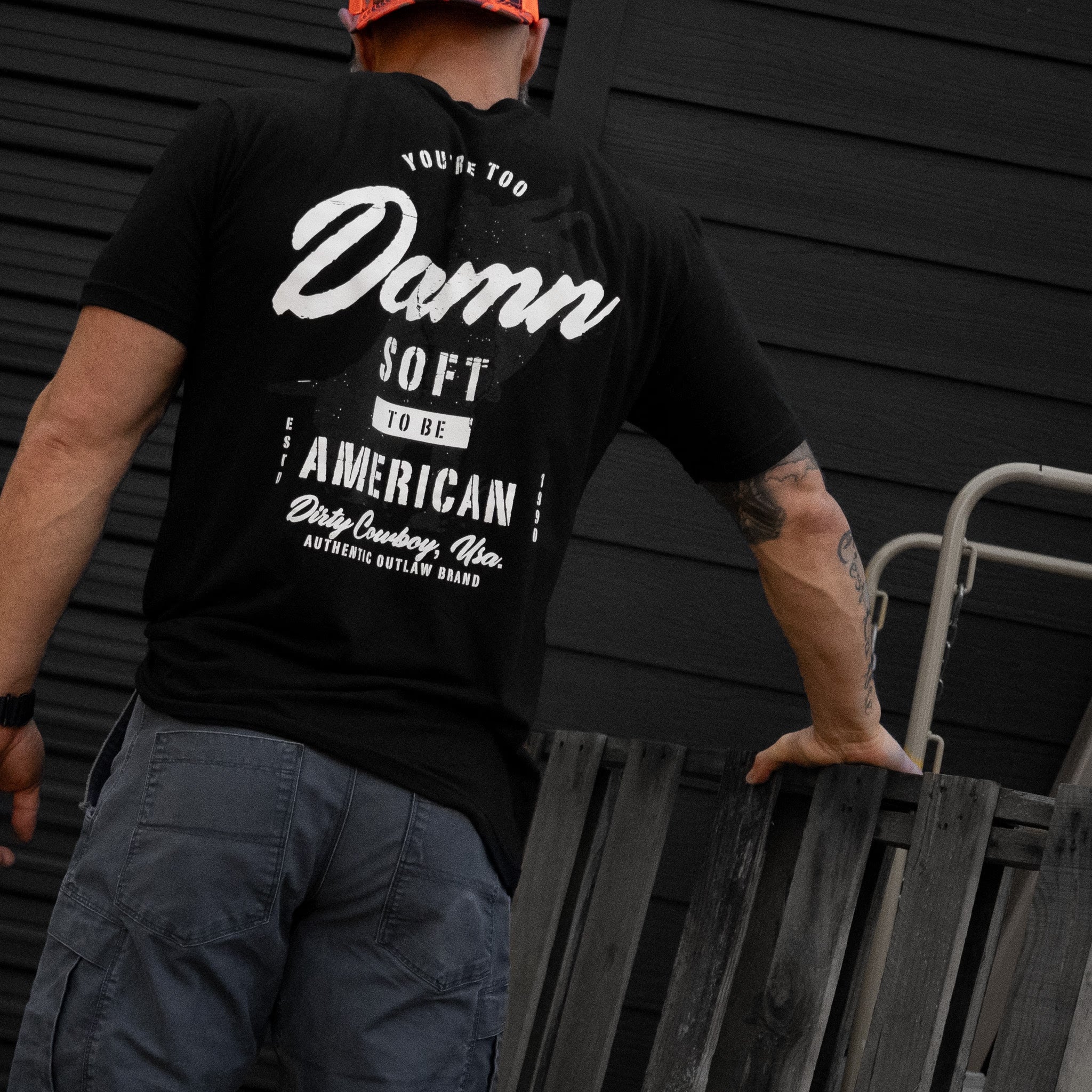 You're Too Damn Soft To Be American Men's T-Shirt