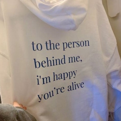 Person Behind Me Hoodie
