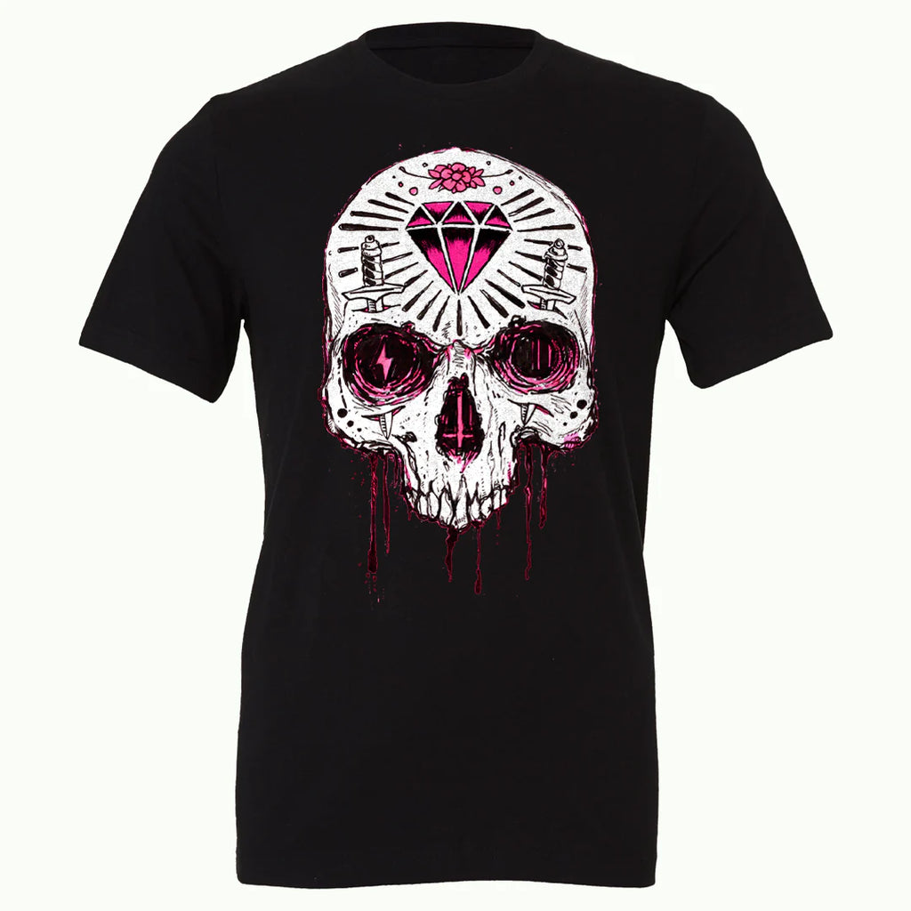 Pink Eye Sugar Skull