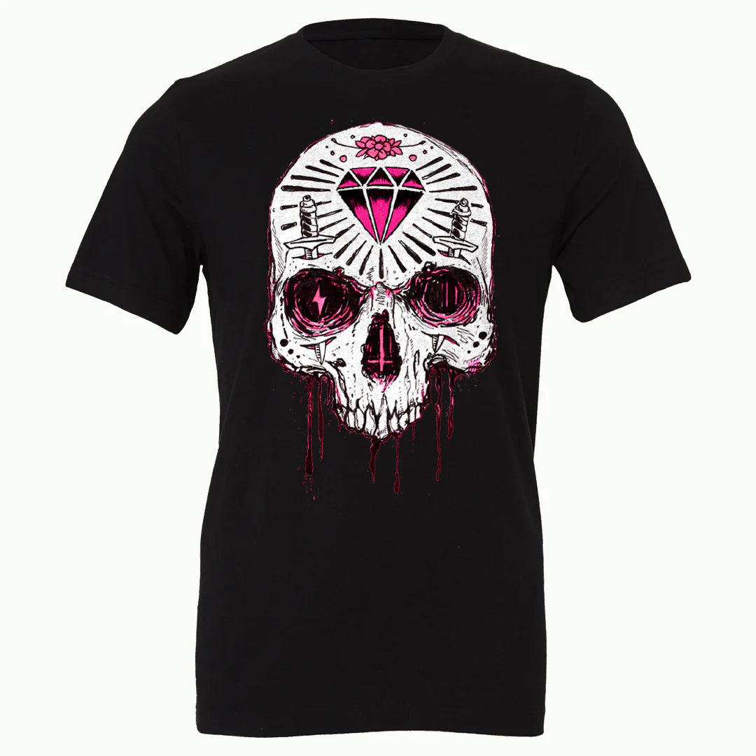 Pink Eye Sugar Skull