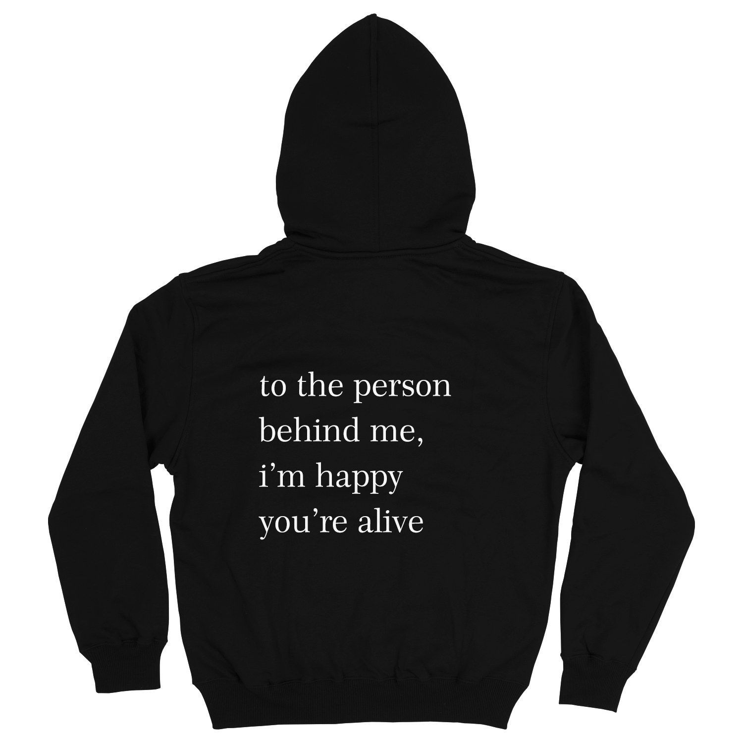 Person Behind Me Hoodie