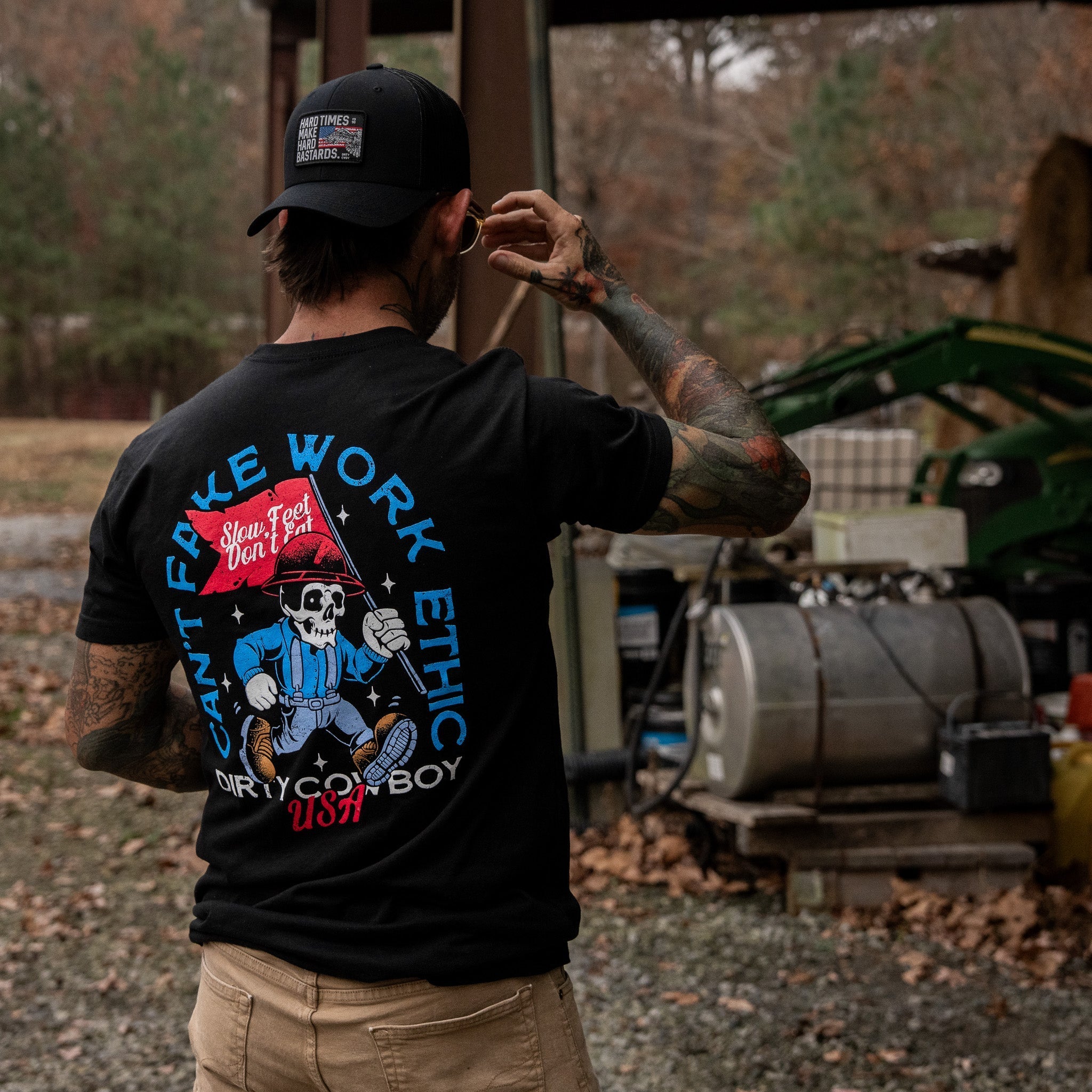 Can't Fake Work Ethic Men's T-Shirt