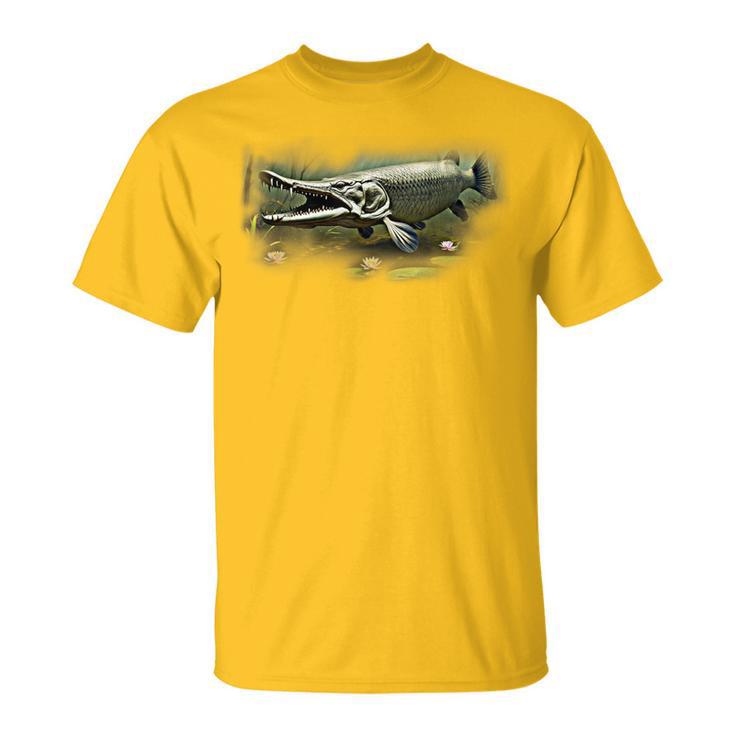 Alligator Gar Fishing Decor & Apparel For Gar Fisherman T-Shirt