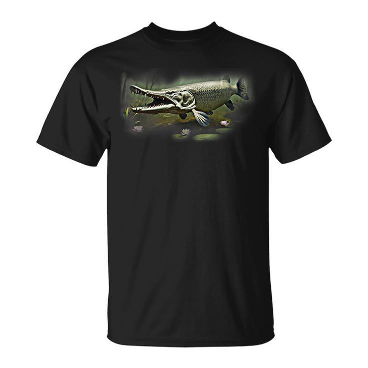 Alligator Gar Fishing Decor & Apparel For Gar Fisherman T-Shirt