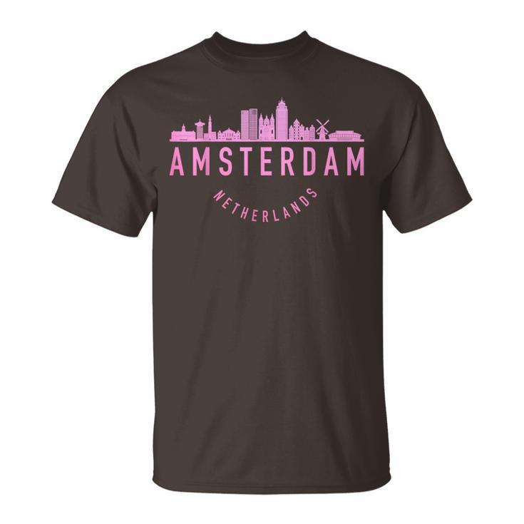 Amsterdam Netherlands Skyline T-Shirt