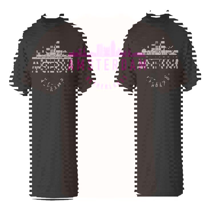 Amsterdam Netherlands Skyline T-Shirt