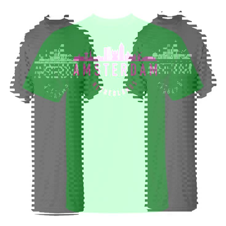 Amsterdam Netherlands Skyline T-Shirt