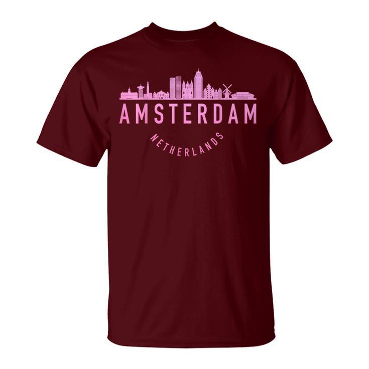 Amsterdam Netherlands Skyline T-Shirt