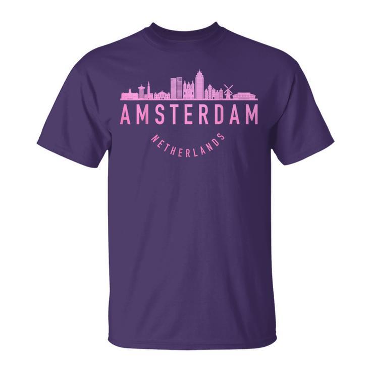 Amsterdam Netherlands Skyline T-Shirt