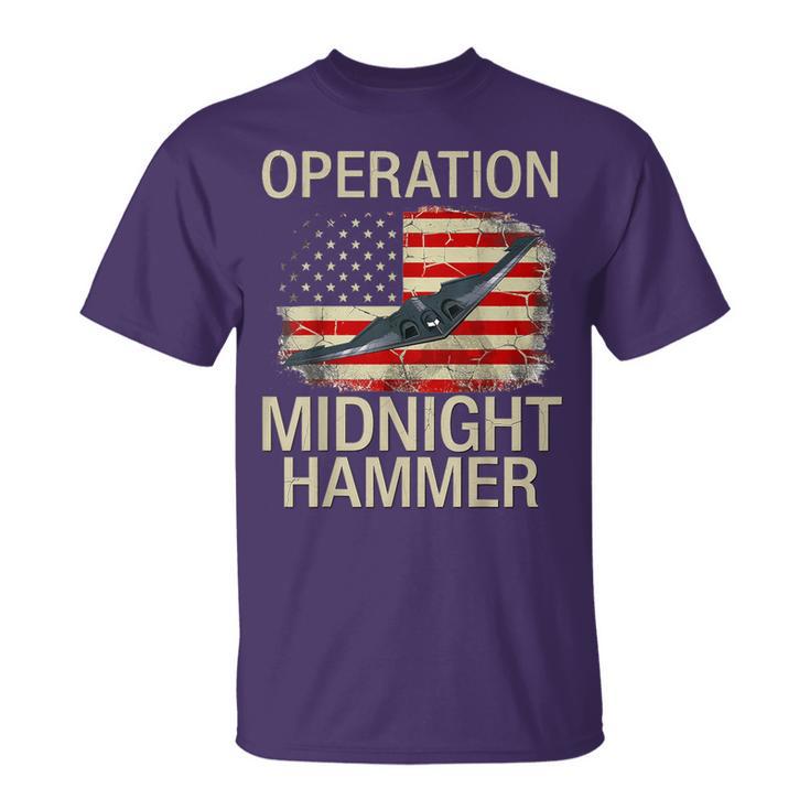 B-2 Stealth Jet Operation Midnight Hammer T-Shirt