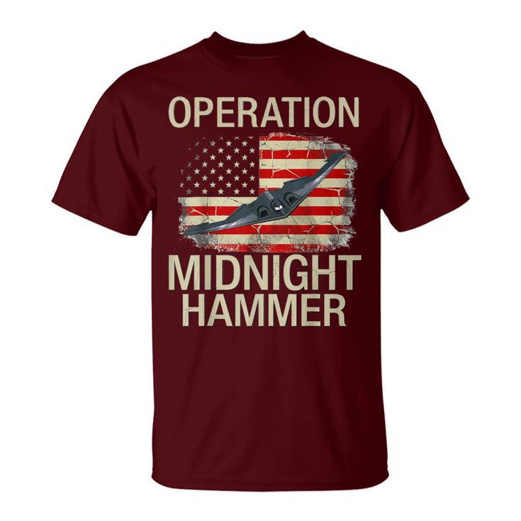 B-2 Stealth Jet Operation Midnight Hammer T-Shirt