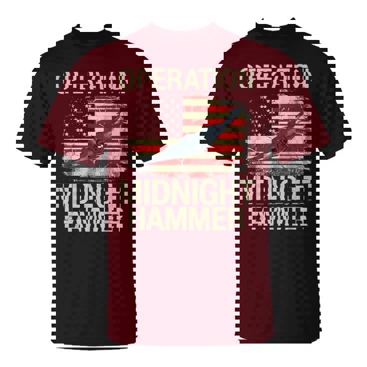 B-2 Stealth Jet Operation Midnight Hammer T-Shirt