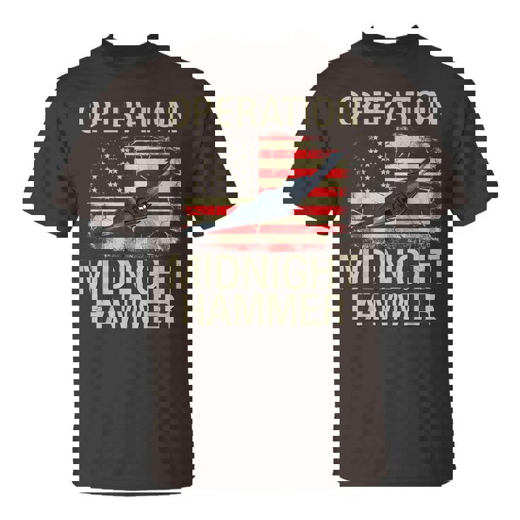 B-2 Stealth Jet Operation Midnight Hammer T-Shirt