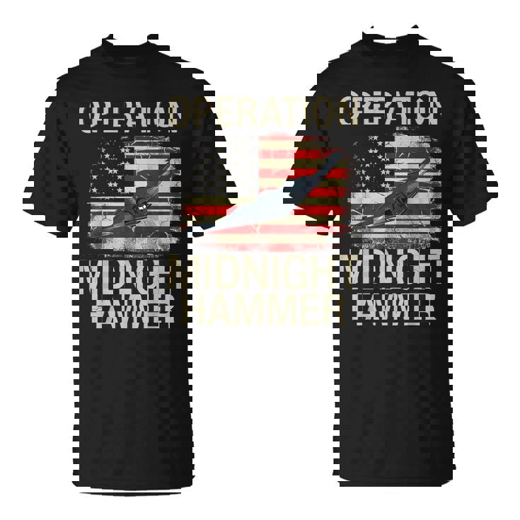 B-2 Stealth Jet Operation Midnight Hammer T-Shirt