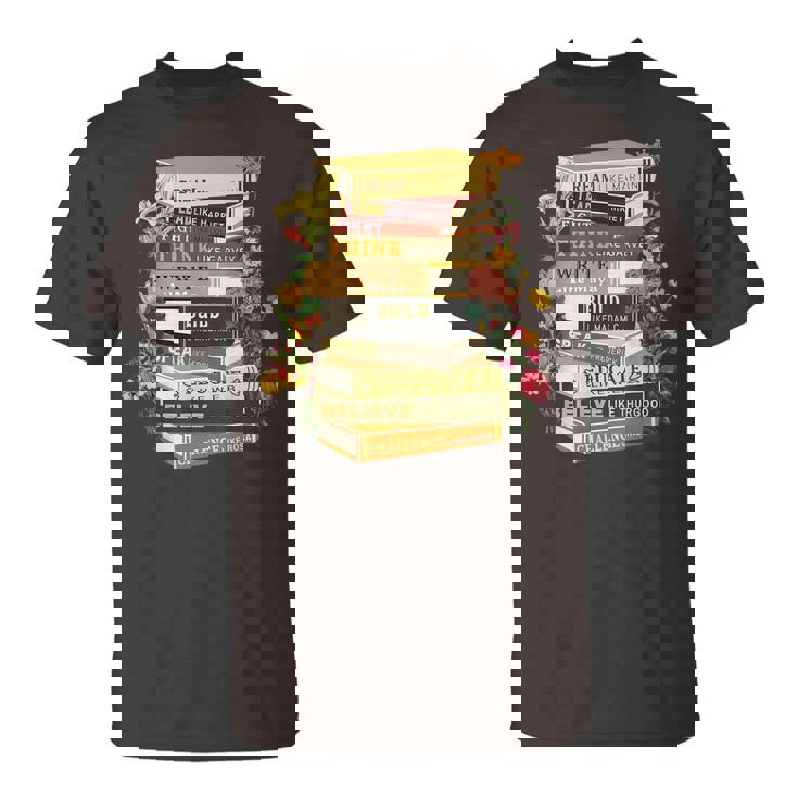 Black History Month Black History Book Lover Teacher T-Shirt